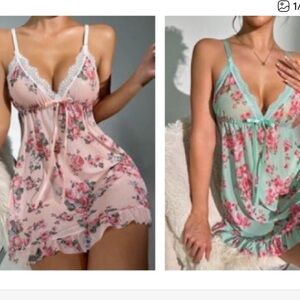 ♦️2♦️FLORAL CAMI PAJAMAS